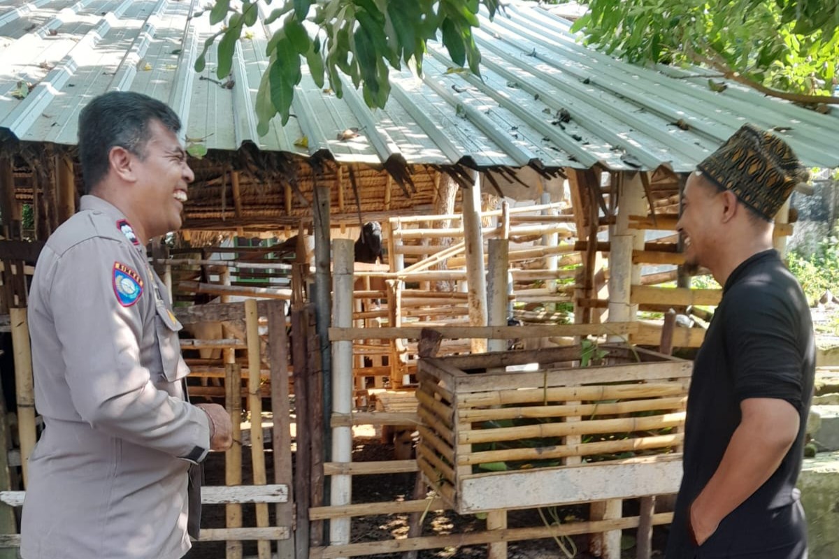 Sambang Warga Bhabinkamtibmas: Wujud Komitmen Polri Dukung Ketahanan Pangan
