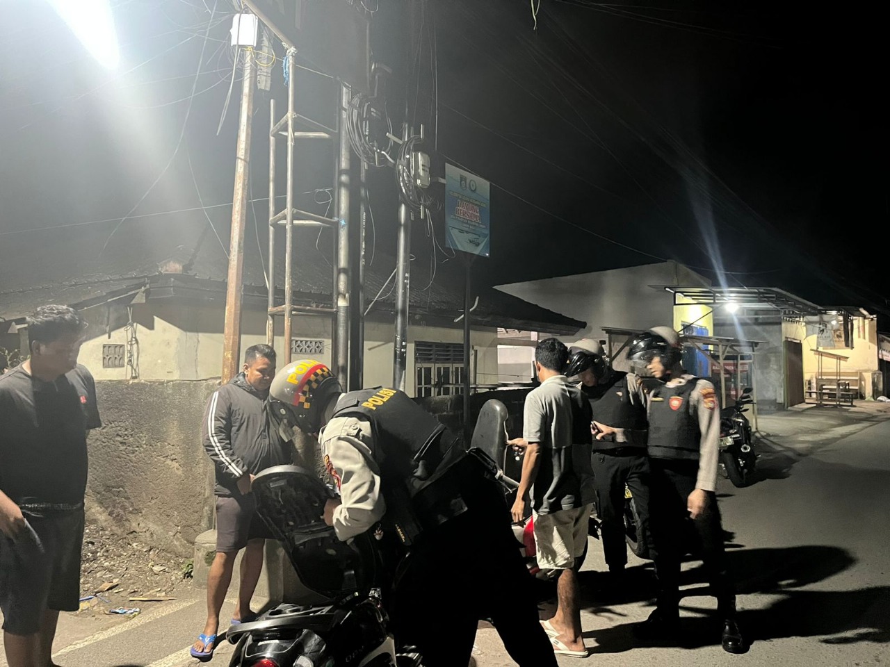 Tim Patroli Presisi Jaga Stabilitas Keamanan di Titik Rawan