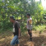 Memperkuat Ketahanan Pangan, Bhabinkamtibmas Kuranji Dalang Gencarkan Kunjungan ke Warga