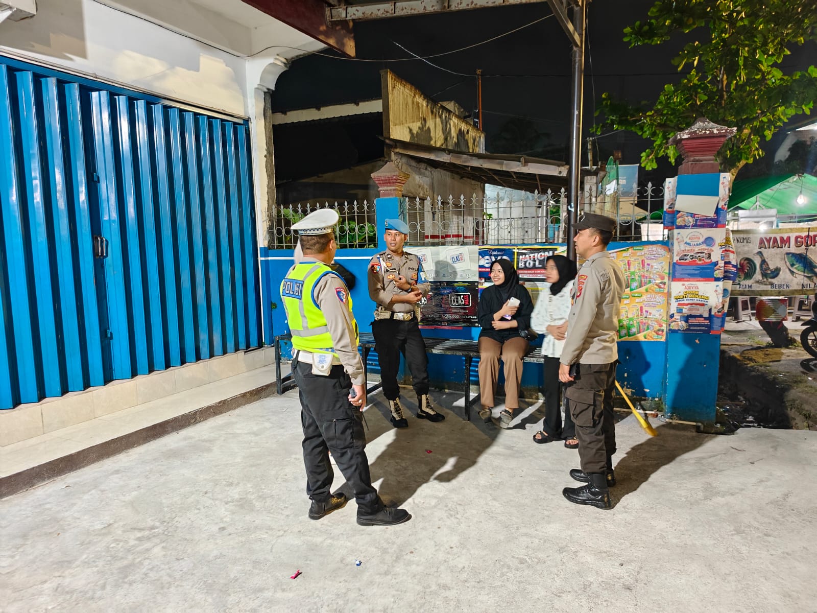 Polsek Kediri Intensifkan Patroli KRYD di Lombok Barat