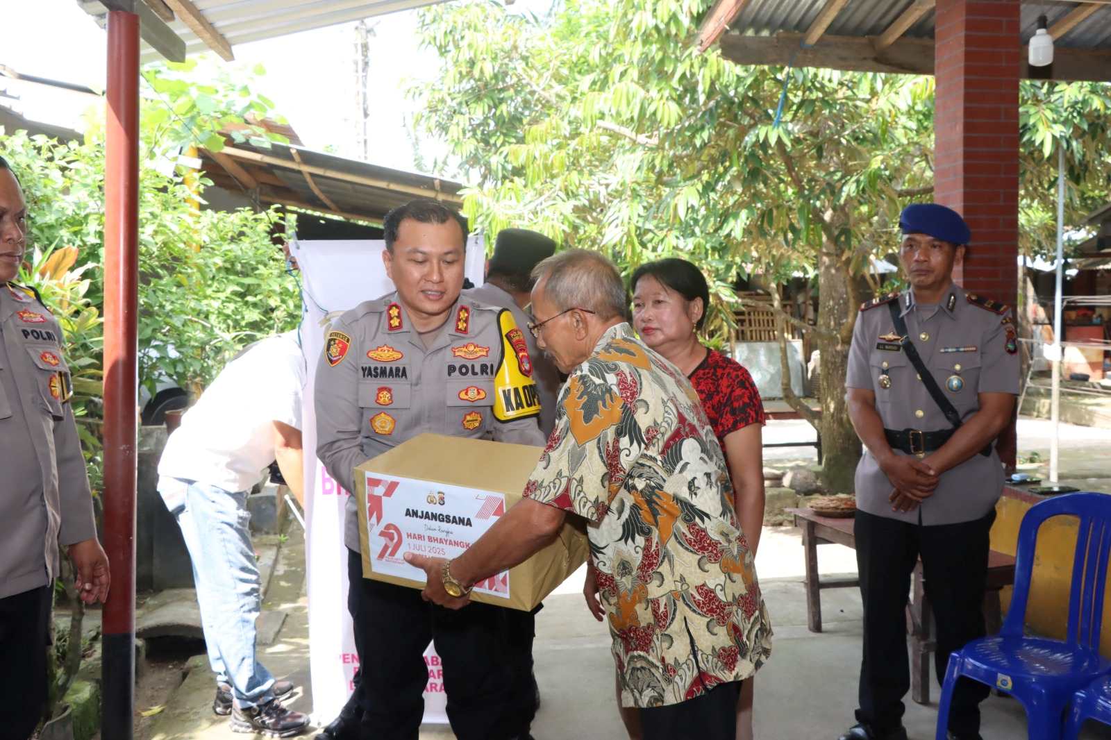 Bhayangkara ke-79: Kapolres Lobar Jalin Kedekatan dengan Senior