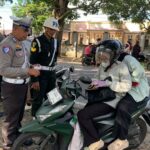 Operasi Patuh Rinjani 2025 Polres Lombok Barat Tindak Puluhan Pelanggar di Kediri