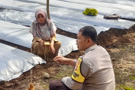 Peran Aktif Polri di Gelogor Dorong Kesadaran Pertanian Warga