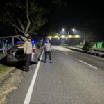 Polsek Kediri Intensifkan Patroli Blue Light di Jalur Rawan BIL Lombok Barat