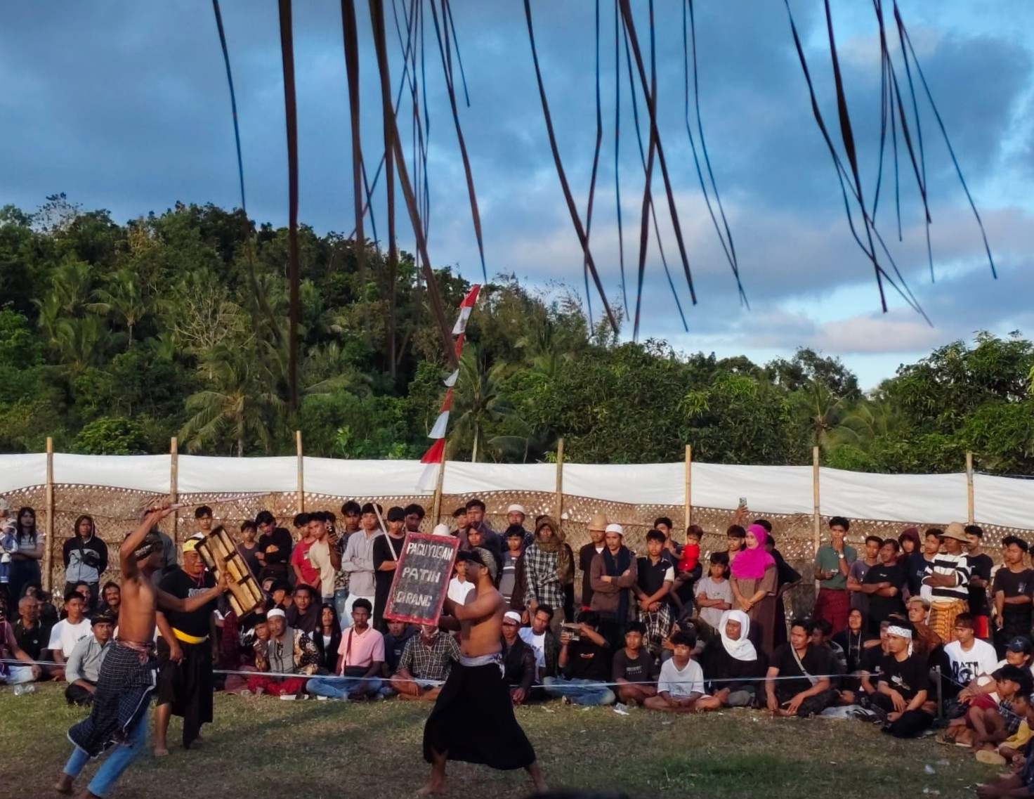 Polres Lombok Barat Amankan Peresean Ulang Tahun Paguyuban Mareje Timur