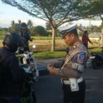 Satlantas Lombok Barat Gelar Operasi Patuh, Fokus Disiplin Pengendara Roda Dua
