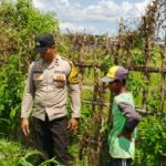 Bhabinkamtibmas di Labuapi dan Warga Bersinergi Jaga Ketahanan Pangan Nasional