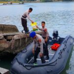 Polri Peduli, Polres Lombok Barat Gelar Gerakan Pangan Murah di Pesisir Lembar