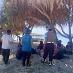 Polsek Sekotong Perketat Patroli Wisata Pantai Elak-Elak demi Keamanan Wisatawan