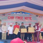 Ribuan Warga Padati Car Free Day di Lombok Barat, Bupati dan Kapolres Turun Langsung
