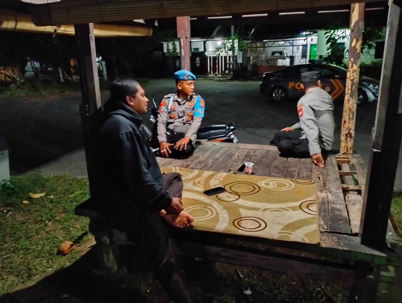 Kedekatan Polisi dan Masyarakat di Desa Rumak, Kunci Keamanan Berkelanjutan