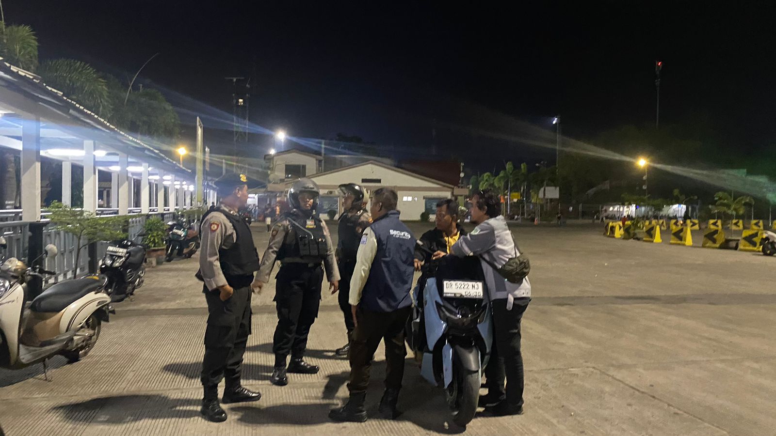 Polres Lombok Barat Pastikan Keamanan Jalur By-pass BIL dan Pelabuhan ASDP Lembar