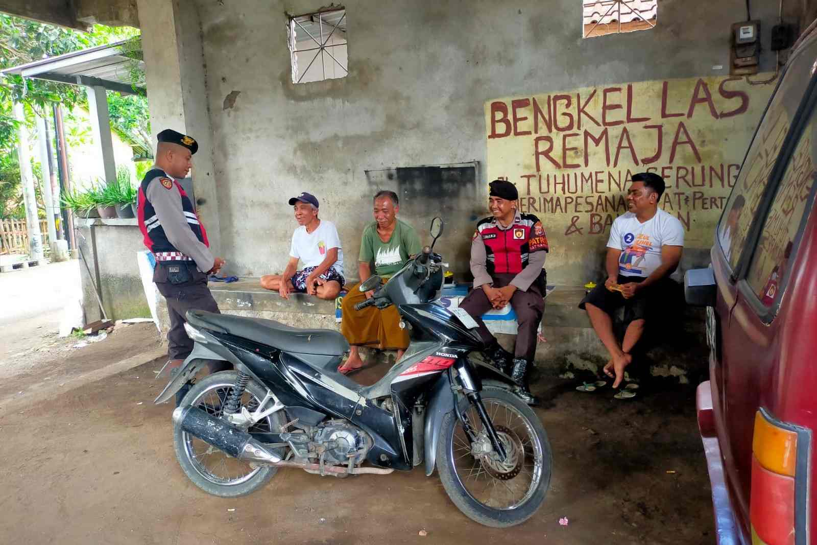 Patroli Dialogis Polres Lobar Sasar Warga, Tekan Angka Kriminalitas