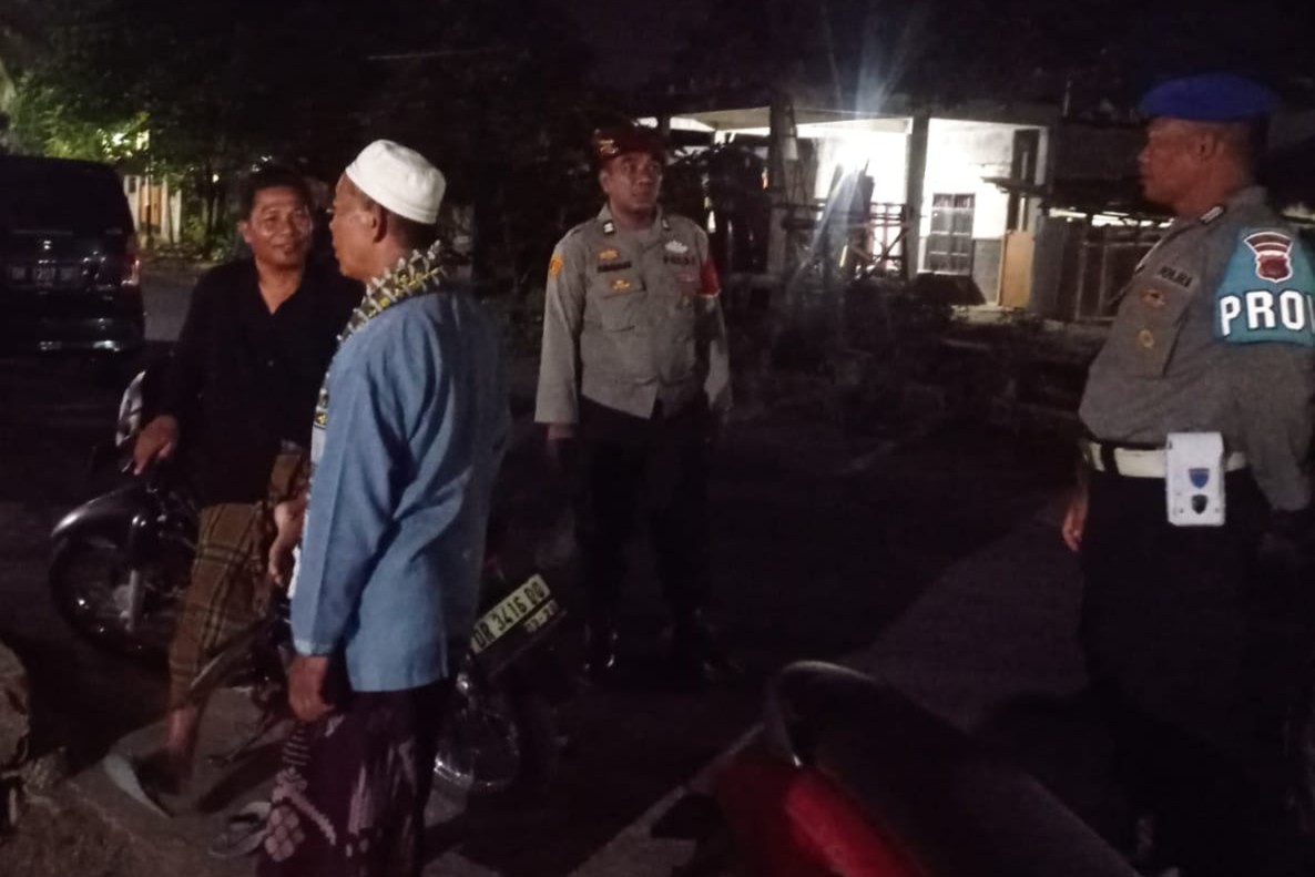 Polsek Lembar Hadir di Tengah Warga, Pastikan Lingkungan Aman dari 3C