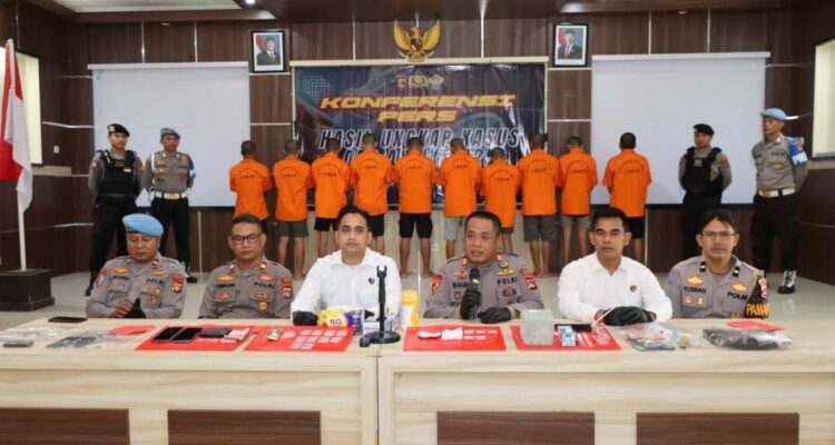Narkoba di Lombok Barat, Polisi Amankan 17 Pelaku