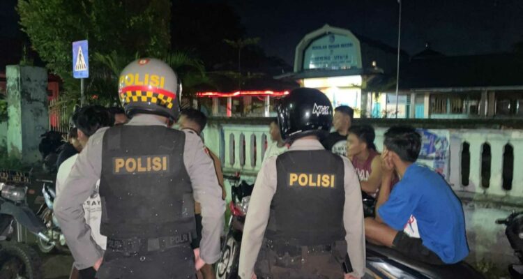 Lombok Barat Aman: Patroli Malam Polres Lobar Tekan 3C dan Balap Liar