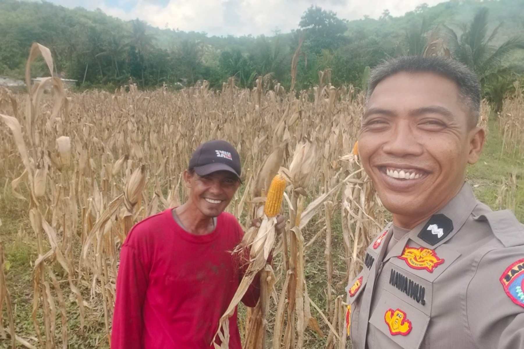 Polres Lombok Barat Aktif Dampingi Petani Tingkatkan Ketahanan Pangan