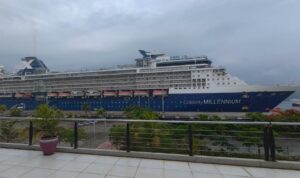 Sinergi Pengamanan Kapal Pesiar di Pelabuhan Gilimas